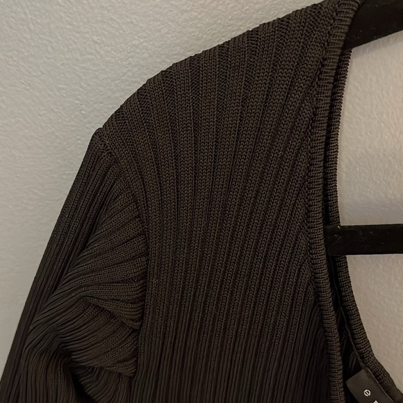 Endless Rose ribbed one shoulder top size S - Picture 3 of 3